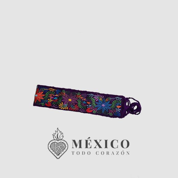 Mexican Folkloric belt day of the dead 5 de Mayo colorfull mexico todo corazon - Picture 2 of 4